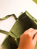 Red Eft Hemp Tote Bag