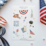 Americana Sticker Sheets (emily lex studio)
