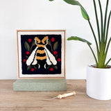 Spring Bee Punch Needle Frame Kit