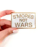 S'mores Not Wars Embroidered Iron-On Sew-On Patch