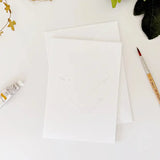 Birds Paintable Watercolor Notecard Set by Emily Lex