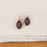 Dutch Floral Charm Pendant Necklace