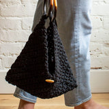 Torrey Tote Kit - Terra Cotta with Wood Handles