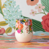 Rifle Paper Co. Cream Garden Party Stemless 12oz Cup