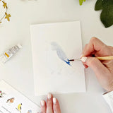 Birds Paintable Watercolor Notecard Set by Emily Lex