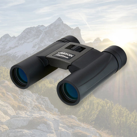 Trailmaxx™ 10x25mm Rugged Compact Binoculars, Pouch, Strap