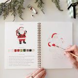 Classic Christmas Watercolor Workbook by Emily Lex