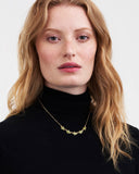 Oak Leaf Gold Choker Necklace