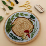 3D Woodland - Advanced Hand Embroidery Diy Craft Kit