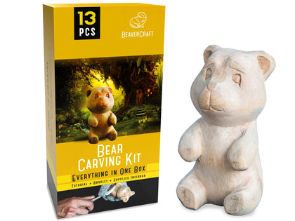 Bear Carving Diy Craft Kit