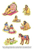 Indian Village Sticker Activity Book (Dover Little Activity Books: Native American) by Cathy Beylon
