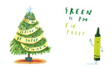 Green Is for Christmas (The Crayons Celebrate) by Drew Daywalt
