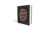 NIV, Journal the Word Bible for Women, Cloth Over Board, Navy, Red Letter Edition, Comfort Print: 500+ Prompts to Encourage Journaling and Reflection