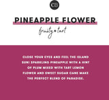 Pineapple Flower Pattern Play Petite Candle