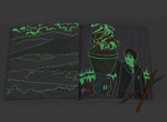 Harry Potter Glow in the Dark Coloring Book by Editors of Thunder Bay Press