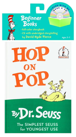 Hop on Pop Book & CD (Beginner Books Read-Along Book & Audio) by Dr. Suess