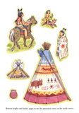 Indian Village Sticker Activity Book (Dover Little Activity Books: Native American) by Cathy Beylon