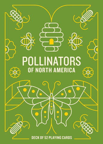 Pollinators of North America Deck: 52 Playing Cards