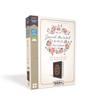 NIV, Journal the Word Bible for Women, Cloth Over Board, Navy, Red Letter Edition, Comfort Print: 500+ Prompts to Encourage Journaling and Reflection