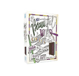 NIV, Beautiful Word Coloring Bible and 8-Pencil Gift Set, Leathersoft, Brown: Hundreds of Verses to Color (Beautiful Word) by Zondervan