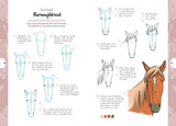 Horses & Ponies: Draw Over 50 Horses and Ponies in 10 Easy Steps (10 Step Drawing) by Justine Lecouffe