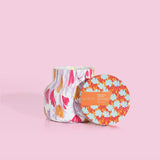 Pineapple Flower Pattern Play Petite Candle
