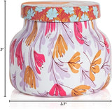 Pineapple Flower Pattern Play Petite Candle