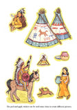 Indian Village Sticker Activity Book (Dover Little Activity Books: Native American) by Cathy Beylon