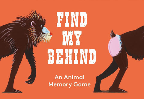 Find My Behind Animal Memory Game