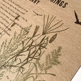 The Peace of Wild Things, Handmade Letterpress Print