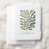 Rooting For You | Plant Shop Greeting Card