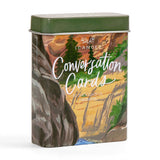 Campfire Conversation Starters - Deck of Cards + Storage Tin