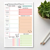My Homeschool Planner: 50-Page Notepad