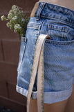 Flower Field Neck Lanyard - Floral Printed Design