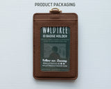 Midnight Mountain ID Badge Holder