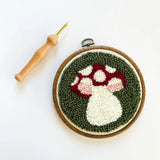 Mushroom Punch Needle Kit