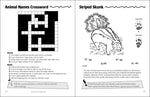 Animal Tracks Activity Book (Color and Learn)