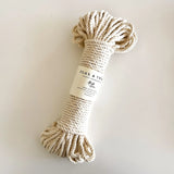 Brooklyn Basket Kit - Parchment w/ Leather Handle