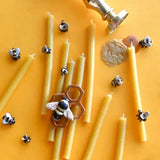 Beeswax Birthday Candle Set of 10