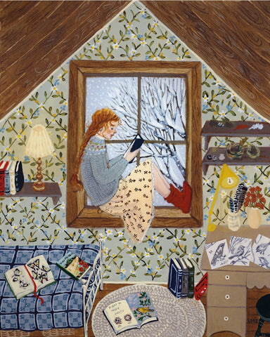 Cocoon Art Print by Loré Pemberton