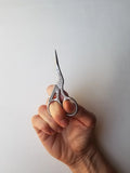 Classic Stork Hand Embroidery Scissors