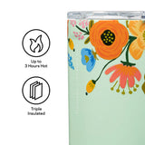 Rifle Paper Co. Mint Lively Floral 16oz Coffee Mug