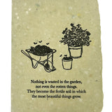 Nothing Is Wasted Letterpress Note Card