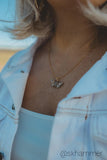 Solar Moth Necklace