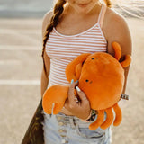Happy Crab - Plush Stuffed Animal