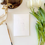 Easter Paintable Watercolor Notecard Set by Emily Lex