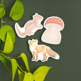 Red Fox Sticky Notes