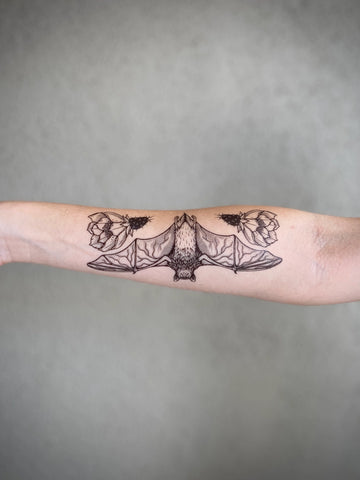 Free-Tailed Bat Temporary Tattoo