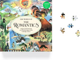 The World of the Romantics 1000 Piece Puzzle: A Puzzle Featuring Over 20 Famous Figures from Coleridge to Keats