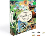 The World of the Romantics 1000 Piece Puzzle: A Puzzle Featuring Over 20 Famous Figures from Coleridge to Keats
